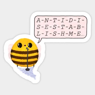 A Spelling Bee Sticker